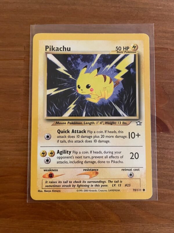 Pikachu - 70/111 - Common - Unlimited Edition