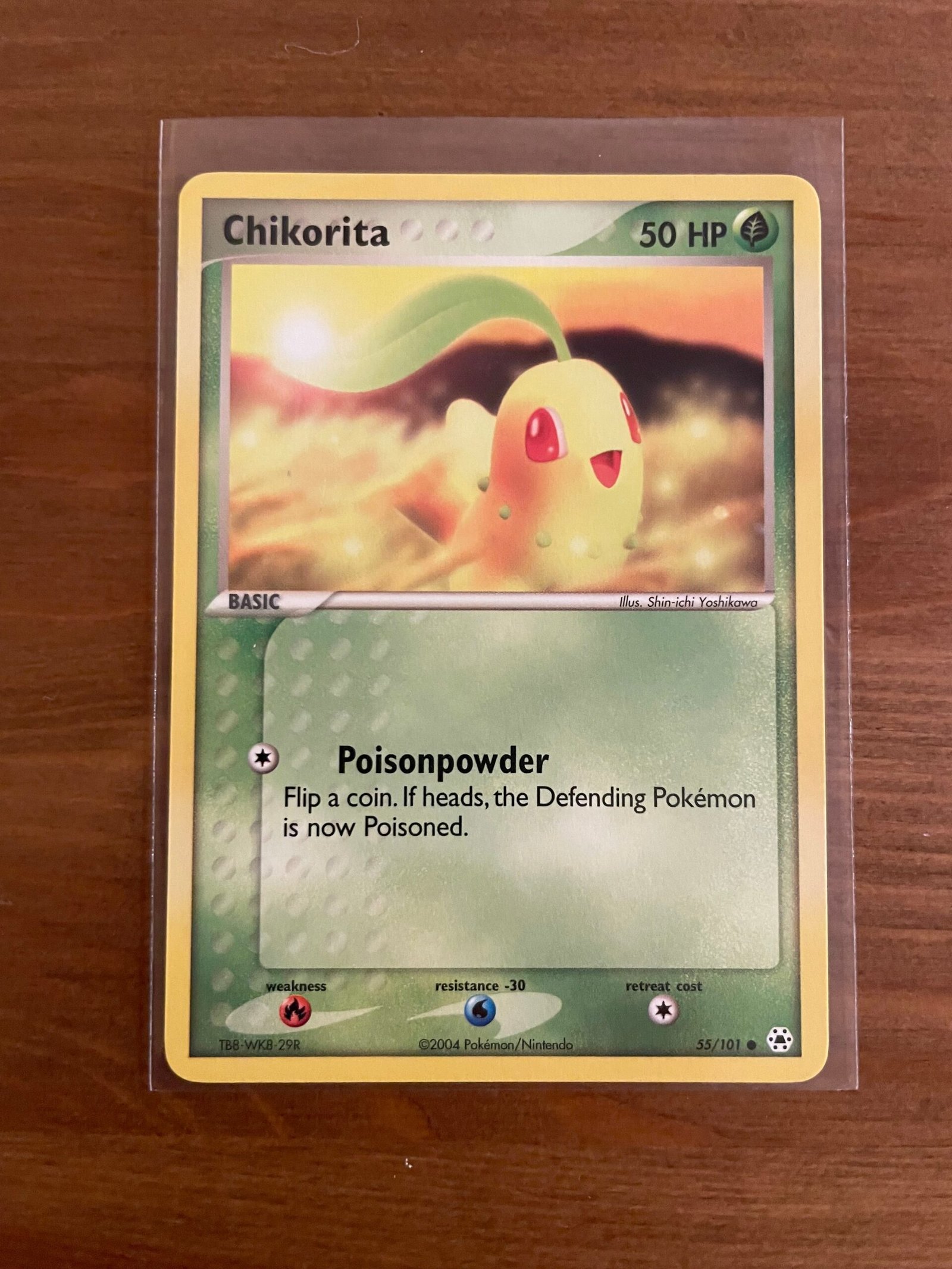 Chikorita - 55/101 - Common - Unlimited Edition