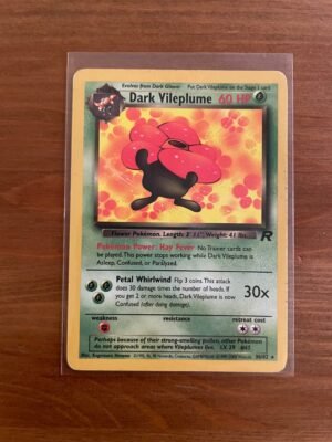Dark Vileplume - 30/82 - Rare - Unlimited Edition