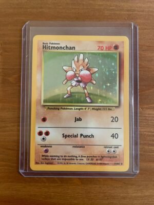 Hitmonchan - 7/102 - Holo Rare - Unlimited Edition