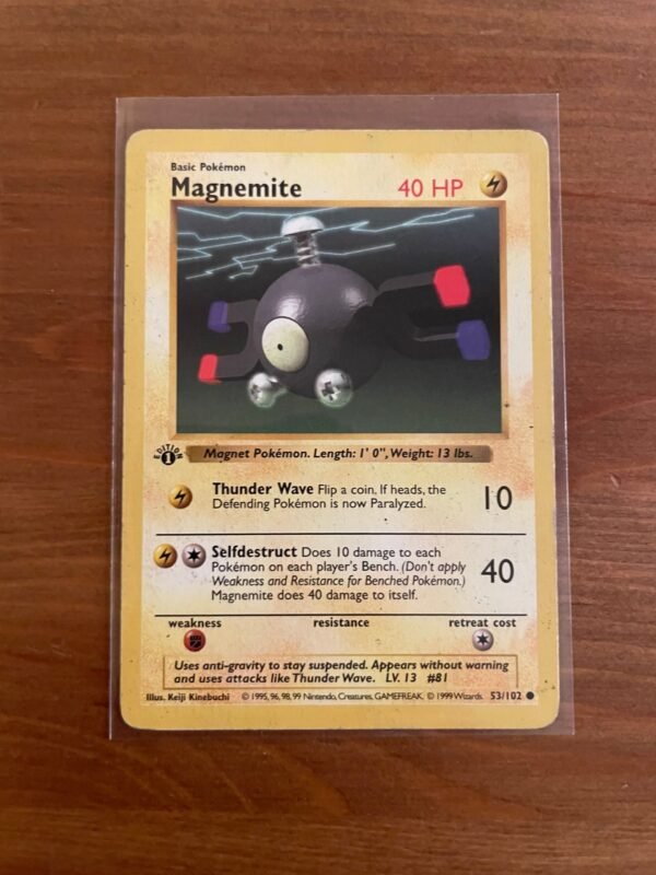 Magnemite - 53/102 - Common - 1st Edition