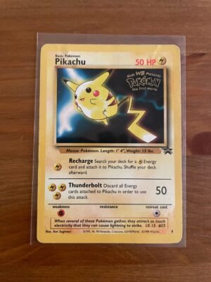 Pikachu - 4 - Black Star Promo