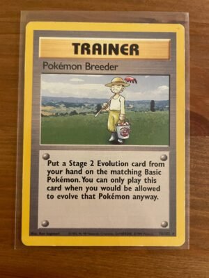 Pokemon Breeder - 76/102 - Rare - Unlimited Edition