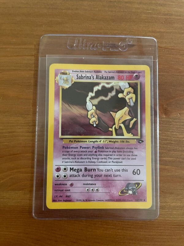 Sabrina's Alakazam - 16/132 - Holo Rare - Unlimited Edition