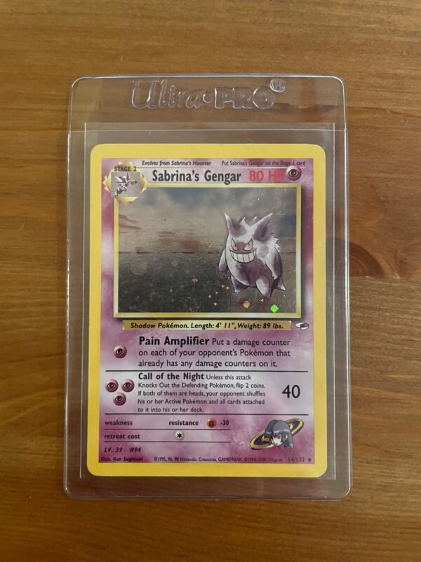 Sabrina's Gengar - 14/132 - Holo Rare - Unlimited Edition