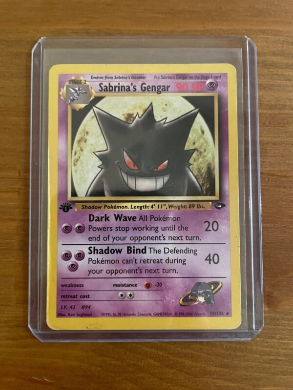 Sabrina's Gengar - 29/132 - Rare - 1st Edition