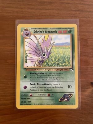 Sabrina's Venomoth - 34/132 - Rare - Unlimited Edition