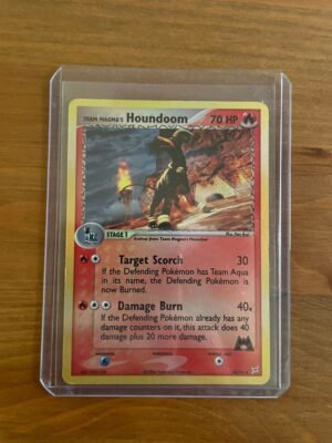 Team Magma's Houndoom - 34/95 - Reverse Holo Uncommon - Unlimited Edition