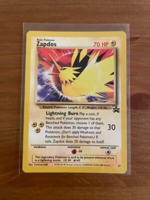 Zapdos - 23 - Black Star Promo