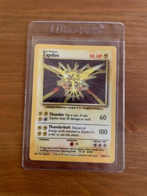 Zapdos - 16/102 - Holo Rare - Unlimited Edition